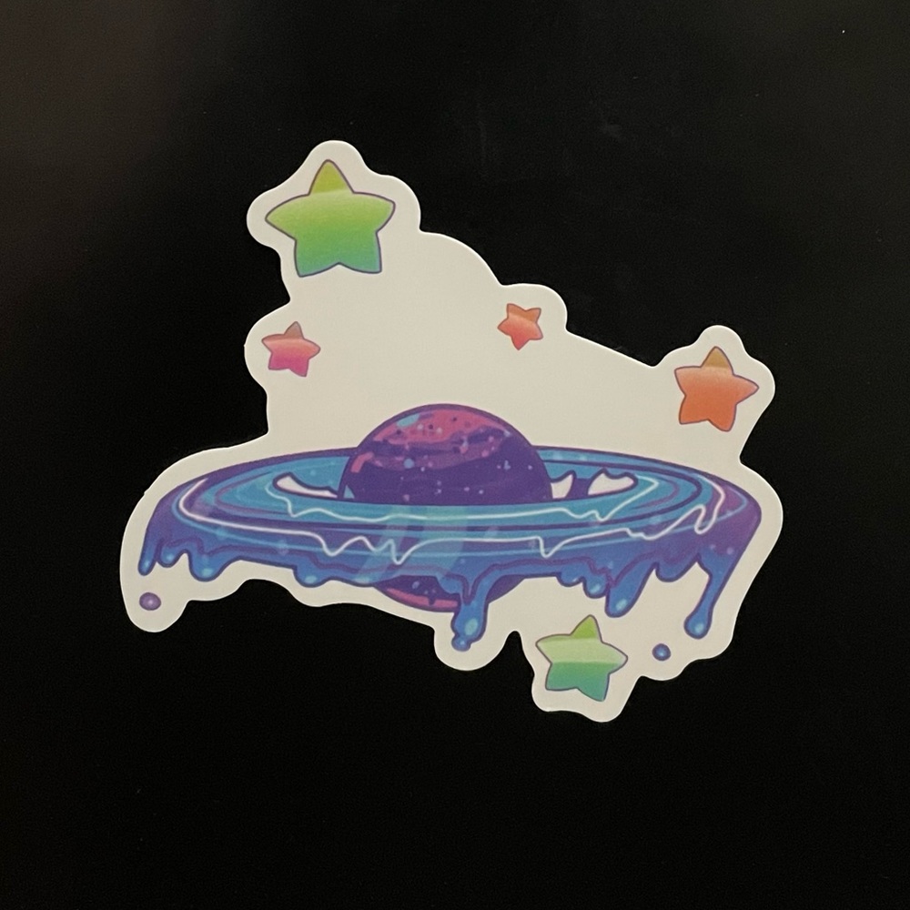 Saturn Planet Sticker